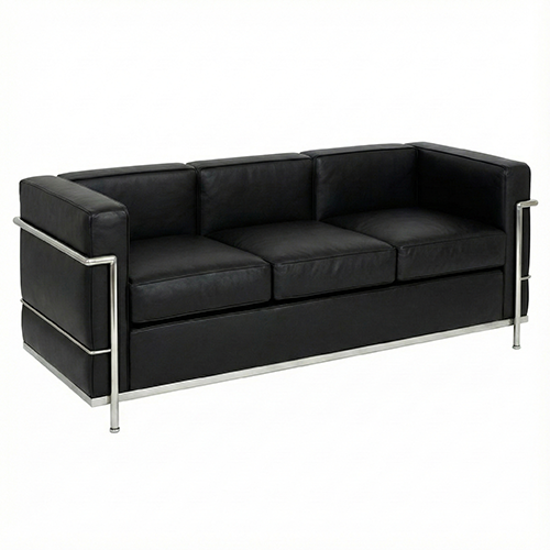 Sillón Sofá LC2 3 Cuerpos